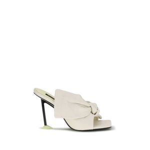 Givenchy White Lamb Ovis Aries Aries Women's Mules